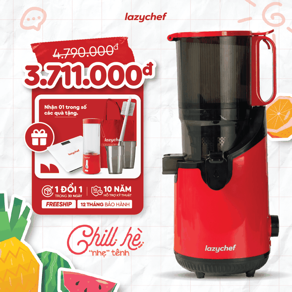 Máy ép chậm Bigsize 3S Lazychef