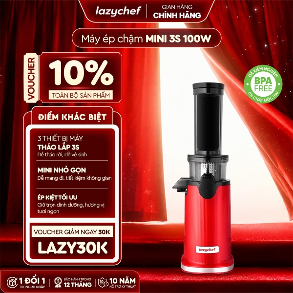 Máy ép chậm mini 3S LC-02ME Lazychef