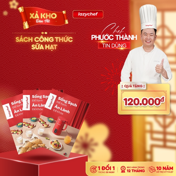 Bộ sách công thức sữa hạt – 