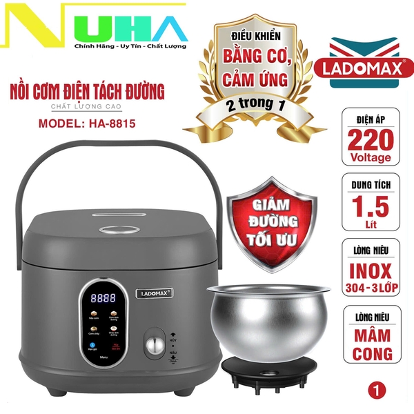 noi-com-dien-tu-tach-duong-1-5l-ladomax-ha-8815-long-dang-nieu-inox-sus304-khong