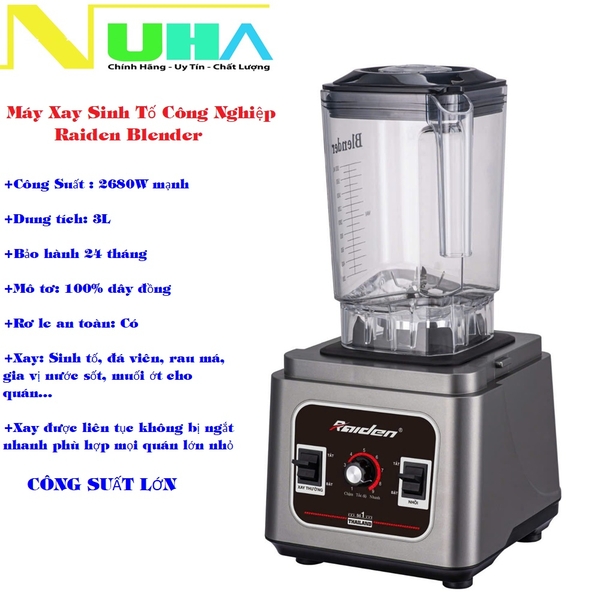 may-xay-sinh-to-cong-nghiep-2680w-raiden-rd-628-coi-3l-xay-da-rau-ma-gia-vi-muoi