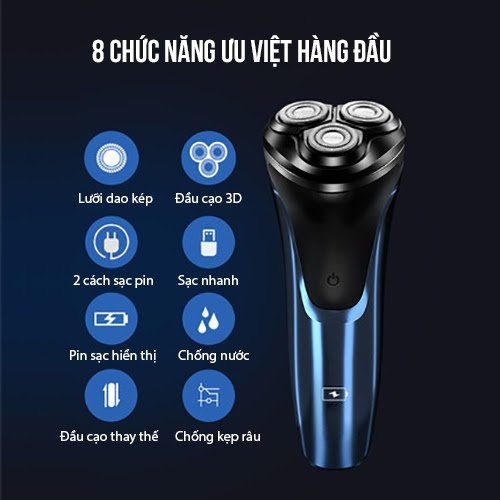 may-cao-rau-3-luoi-chong-tham-nuoc-flyco-fs197vn