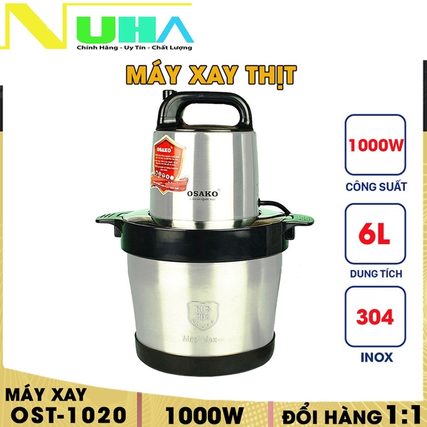 may-xay-thit-cong-nghiep-ossako-ost-1020-coi-6l-co-linh-kien-thay