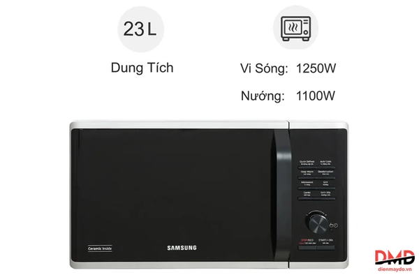 Lò vi sóng Samsung MG23K3515AS/SV 23 lít