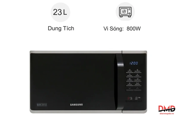 Lò vi sóng Samsung MS23K3513ASV 23 lít