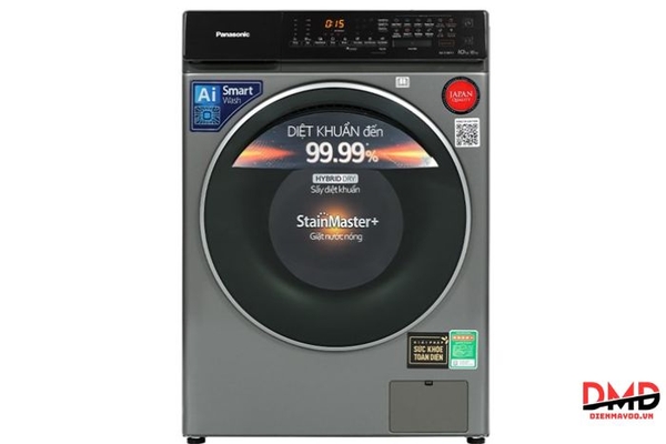 Máy giặt sấy Panasonic Inverter 10/6 kg NA-S106FC1LV
