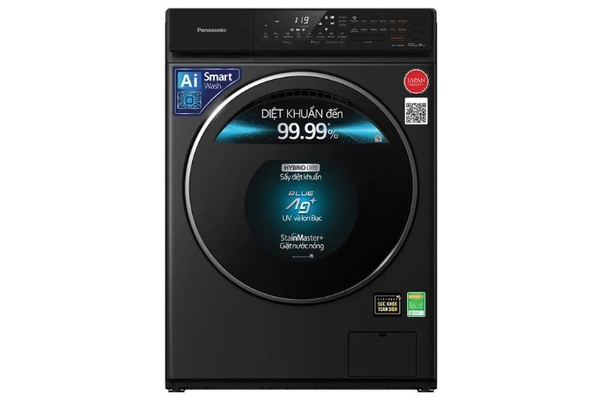 Máy giặt sấy Panasonic Inverter 10/6 kg NA-S106FR1BV