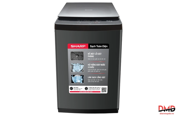 Máy giặt Sharp 10 kg ES-Y100HV-S