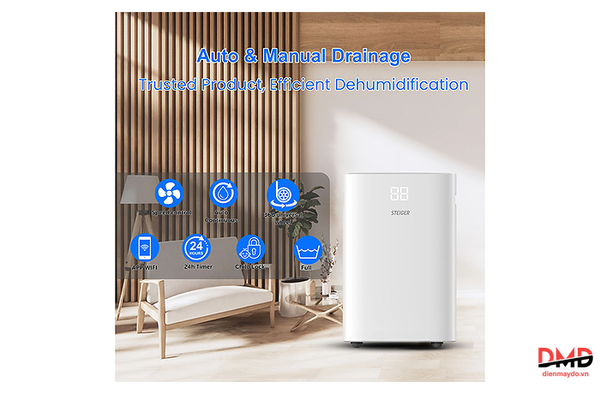 Máy hút ẩm Steiger STG-836DW 36 lít
