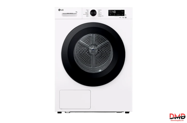 Máy sấy bơm nhiệt LG Inverter 9 kg RB09NHP5W