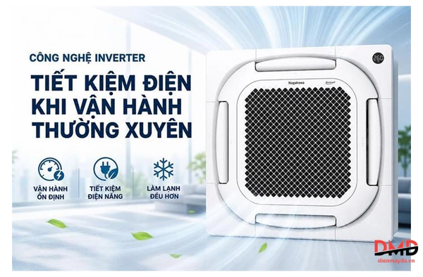 Điều hòa Nagakawa Inverter 4 HP 3 pha NIT-C36R2U35