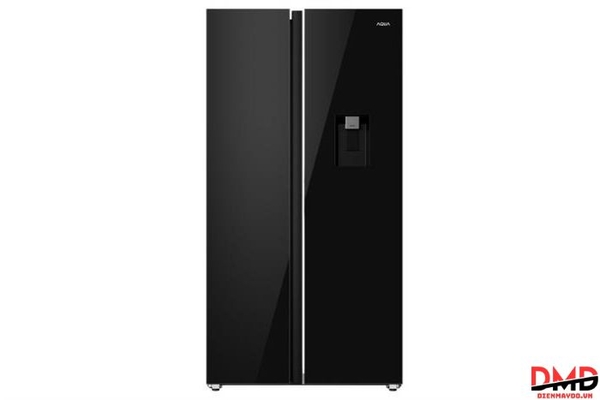 Tủ lạnh Aqua Inverter Side By Side 646 lít AQR-S682XA(WGB)