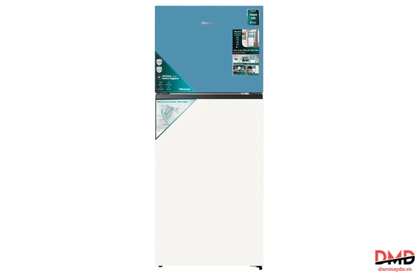 Tủ lạnh Hisense Inverter 424 lít RT549N4EW-MBU - ảnh chính diện