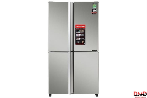 Tủ lạnh Sharp Inverter Multi Door 525 lít SJ-FX610V-SL