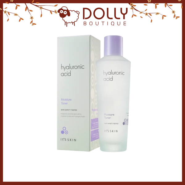 Nước Hoa Hồng It's Skin Cấp Nước Từ Hyaluronic Acid Moisture Toner 150ml