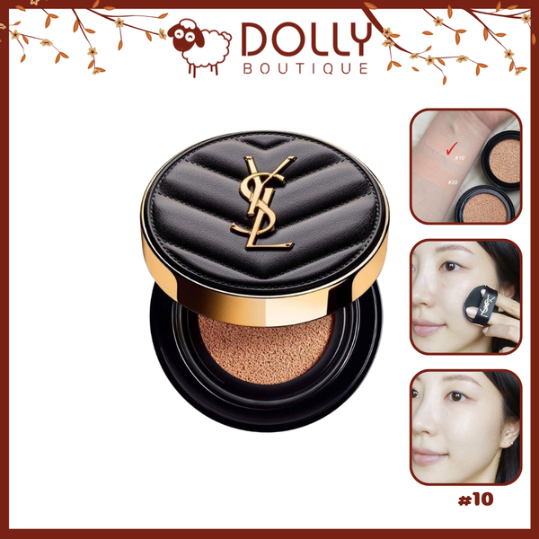 Phấn Nước YSL Le Cushion Encre De Peau Luminous Matte 10