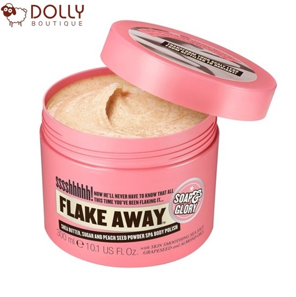 Tẩy da chết toàn thân Soap and Glory Flake Away Body Polish 300ml