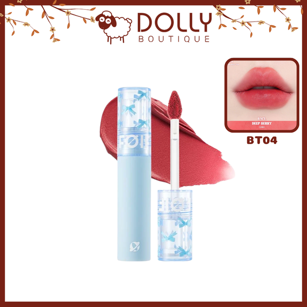 Son Kem Lì FOIF Daily Blur Tint 3g- BT04 Deep Berry ( Màu đỏ trà dâu )