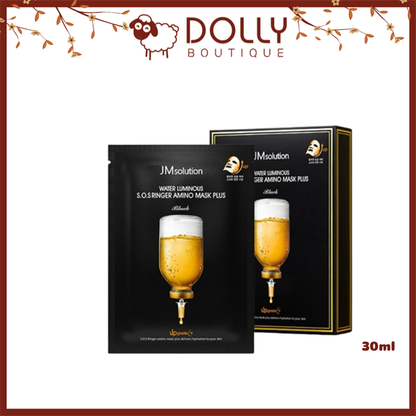 Mặt Nạ Giấy JM Solution Water Luminous S.O.S Ringer Amino Mask Plus 30ml