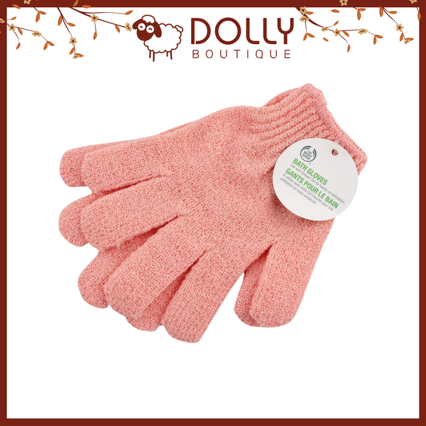 Găng Tay The Body Shop Bath Gloves - Hồng