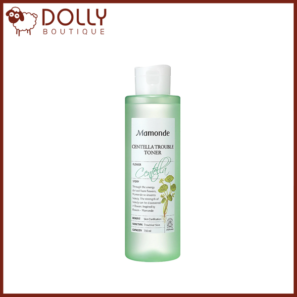 Nước Hoa Hồng Rau Má Mamonde Centella Trouble Toner 150ml