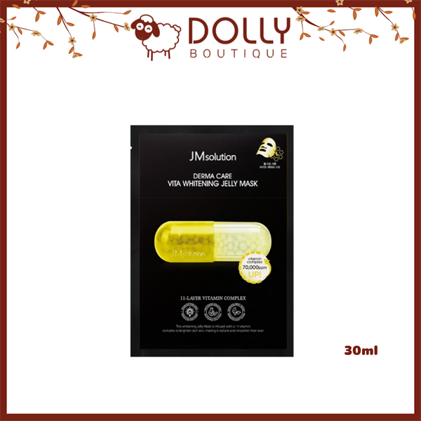 Mặt Nạ Giấy Jm Solution Derma Care Vita Whitening Jelly Mask 30ml