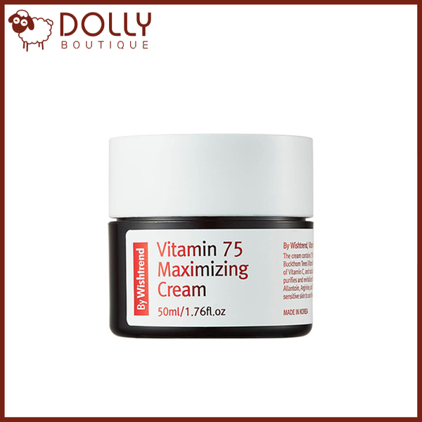 Kem dưỡng cấp ẩm sáng da 75% Hắc Mai Biển Vitamin 75 Maximizing Cream