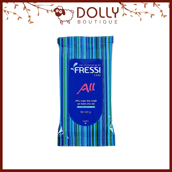 Khăn ướt Fressi Care all gói 10 miếng