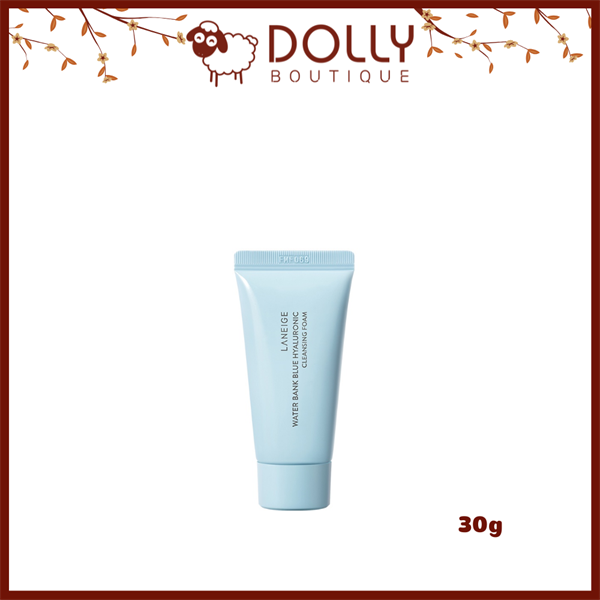 Sữa Rửa Mặt Laneige Water Bank Blue Hyaluronic Cleansing Foam 30g