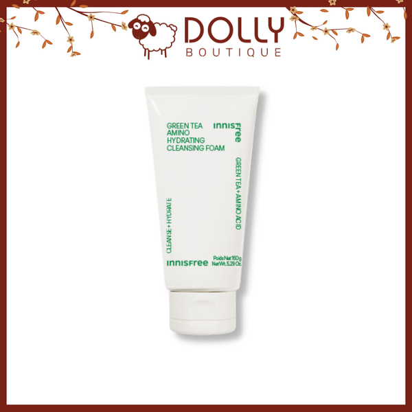Sữa Rửa Mặt Trà Xanh Dưỡng Ẩm Innisfree Green Tea Amino Hydrating Cleansing Foam 150g