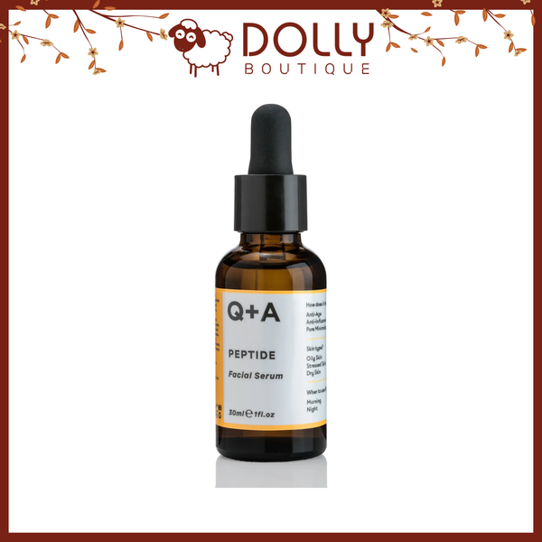 Tinh Chất Dưỡng Chống Lão Hóa Mềm Mịn Da Q+A Peptide Facial Serum 30ml