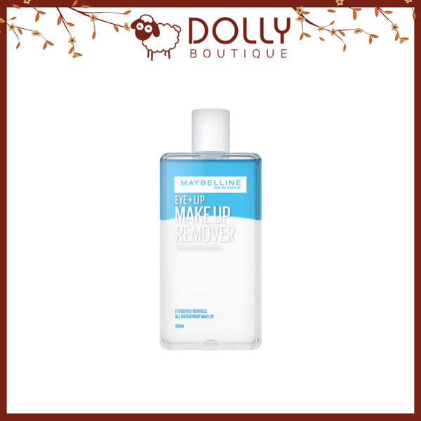 Tẩy Trang Mắt Môi Maybelline Lip & Eye Make Up Remover - 150ml