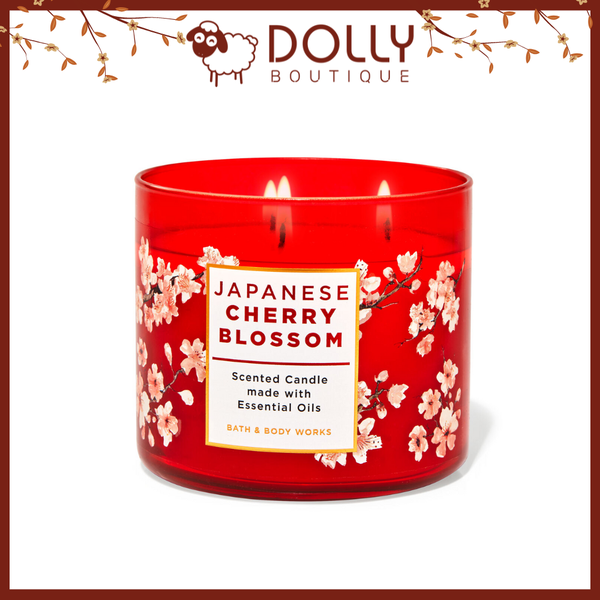 JAPANESE CHERRY BLOSSOM 3-Wick Candle