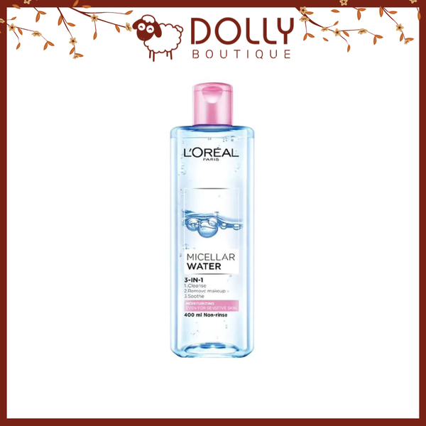 Nước Tẩy Trang L'Oreal Paris Skincare Make Up Remover Micellar Sensitive Skin ( Dưỡng Ẩm ) - 400ml