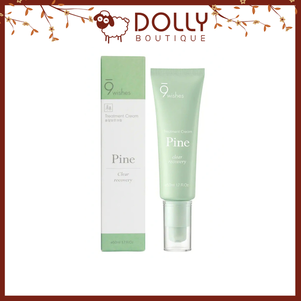 Kem Dưỡng Ẩm Thu Nhỏ Lỗ Chân Lông 9Wishes Pine Treatment Cream 50ml