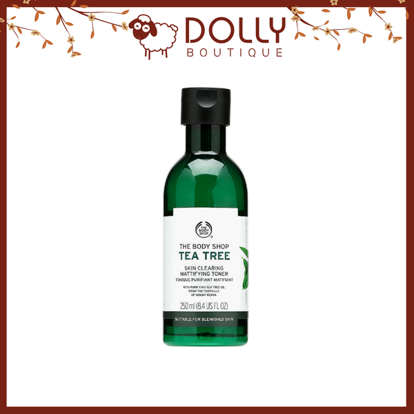 Nước hoa hồng The Body Shop Tea Tree Skin Clearing Mattifying Toner 250 ml
