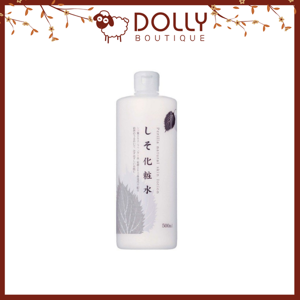Nước Hoa Hồng Tía Tô Chinoshio Shiso Perilla Natural Skin Lotion 500ml NK