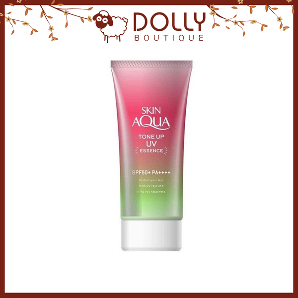 Kem Chống Nắng Nâng Tông Da Skin Aqua Tone Up UV Essence Happiness Aura SPF50+ PA++++ 80g