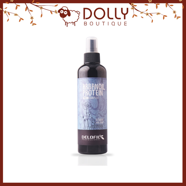 Xịt Dưỡng Tóc Delofil Arganoil Protein Vitamin Hair Spray 260ml