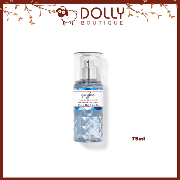 Xịt Thơm Nữ Mini Bath & Body Works Gingham Fine Fragrance Mist 75ml