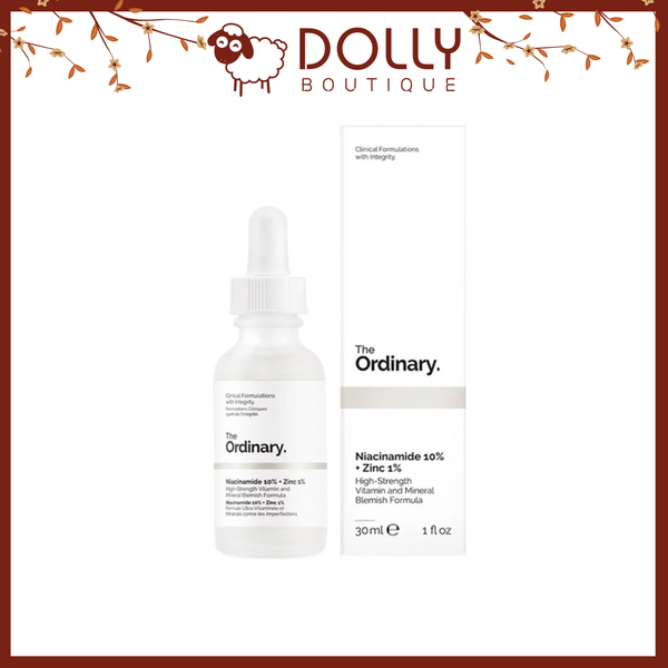 Tinh Chất Dưỡng The Ordinary Niacinamide 10% + Zinc 1% 30ml NĐ