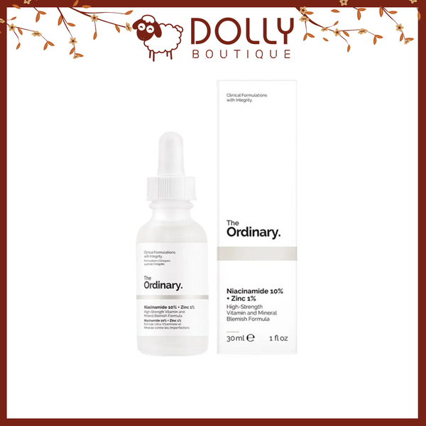 Tinh Chất Dưỡng The Ordinary Niacinamide 10% + Zinc 1% 30ml