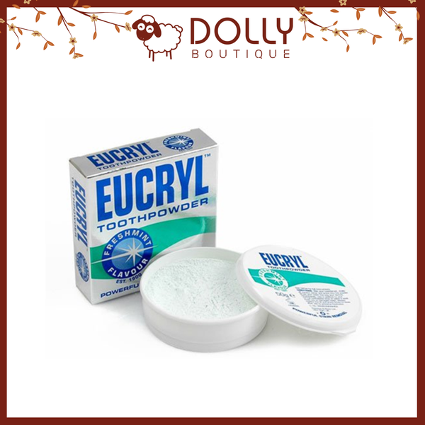 Bột Tẩy Trắng Răng Eucryl Tooth Powder 50g