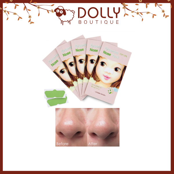 Lột Mụn Mũi Etude House Green Tea Nose Pack ( 1pcs)