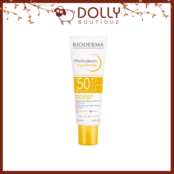 Kem Chống Nắng Bioderma Photoderm Aquafluid Sun Active Defense SPF50+ 40ml