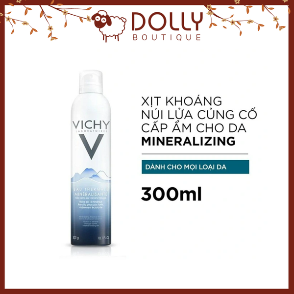 Xịt Khoáng Làm Dịu Vichy Mineralizing Thermal Water 300ml