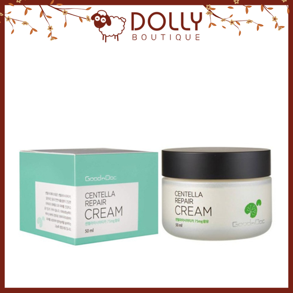 Kem Dưỡng Chiết Xuất Rau Má GoodnDoc Centella Repair Cream 50ml