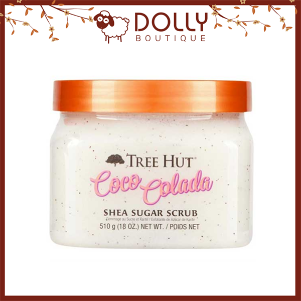 Tẩy Da Chết Toàn ThânTree Hut Coco Colada Shea Sugar Scrub 510g
