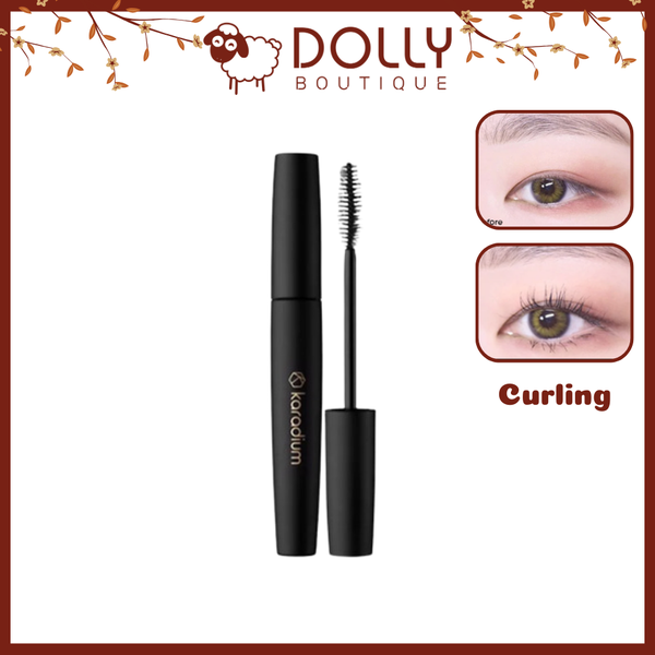 Chải Mi Làm Cong Mi Karadium On The Top Fiber Mascara 10ml #Curling