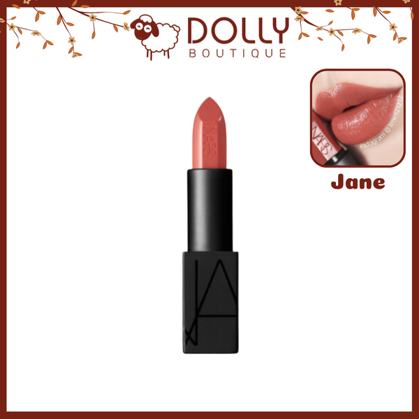 Son Thỏi Nars Audacious Lipstick #Jane (Cam Đất) - 4.2g